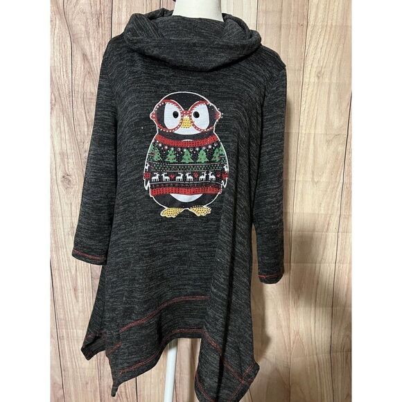 Thomas & Olivia Penguin Sweater Small Long - Picture 2 of 8